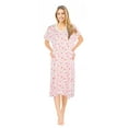 thumbnail image 2 of JEFFRICO Womens Nightgowns Sleepwear Soft Pajama Dress Nightshirts Plus Size, 2 of 5