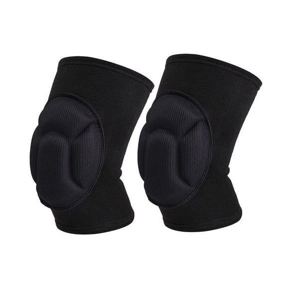 SharkTRUE Thick Padded Knee Pads for Sports – 1cm Sponge Cushion, Breathable & Comfortable for Volleyball, Gym & Workout