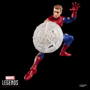 Marvel Legends Series Magic: The Gathering Battle-Damaged Spider-Man, 6 Action Figure Plus Exclusive Foil Trading Card