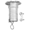 thumbnail image 1 of 3X 38mm 1.5 Pouces Réservoir de Carburant en Acier Inoxydable pour Pont de Bateau avec Capuchon de Clé, 1 of 7