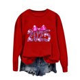 thumbnail image 4 of SHE IS Sweatshirts for Women Trendy Pink Hoodies for Women Trendy Cheap Womens Pullover Hoodie Lightweight Women Plus Size Top Cute Funny Graphic Tees Tops My Orders Placed, 4 of 5