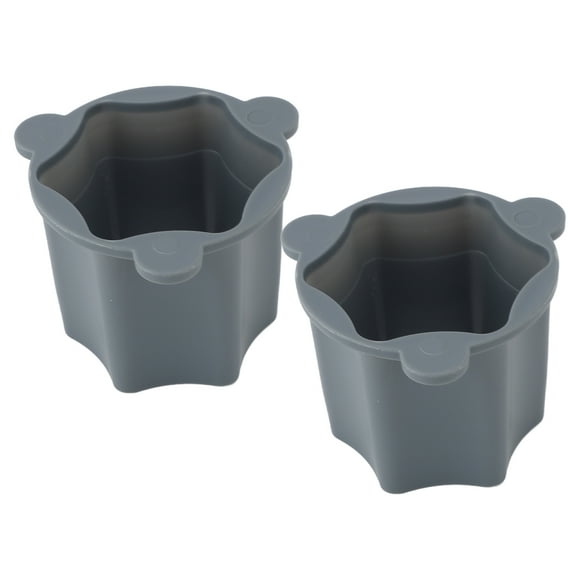 2Pcs Pot Base,Multifunctional Food Processor Main Base Part Portable Cooking Blender Pot Base ABS Portable Cooking Blender Pot Base