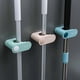 thumbnail image 3 of 4-pack traceless mop holder, broom holder clip, household hook, traceless punch-free mop clip, bathroom wall bracket, 3 of 5