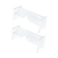 thumbnail image 2 of 2 piezas Soporte de gafas Transparente ACCS Rack de almacenamiento de lentes Soportes de gafas de sol para suministros de oficinas de exhibición, 2 of 8