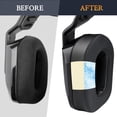thumbnail image 3 of SOULWIT Cooling Gel Professional Earpads Replacement for Logitech G733 G535 G335 Lightspeed Wireless Gaming Headset, Ear Pads Cushions with Comfort Noise Isolation Foam - Black, 3 of 6
