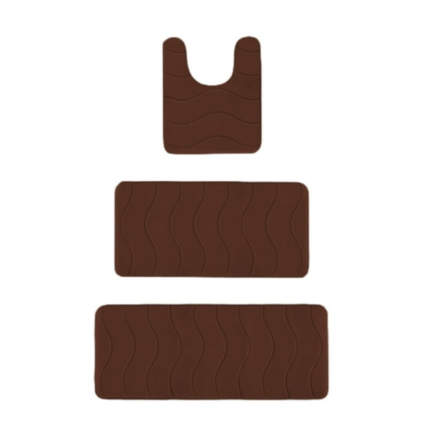 Alfombra de poliéster antideslizante y absorbente para entrada de baño, de secado rápido. Alfombra para interiores, ideal para cocina, dormitorio y lavadero.