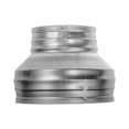 thumbnail image 3 of Repa Market 6" to 5" Inch Duct Reducer/Increaser &ndash; Galvanized Steel Vent Pipe Adapter HVAC & Dryer Vent Systems &ndash; Round Metal Coupling Connector, 3 of 9