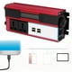 thumbnail image 2 of Inversor de Corriente 1500W, Convertidor de energía Solar 12V a 110V, Inversor con 2 Toma Enchufe Y 4 Puertos USB de 5V DC / 2.1, Onda Sinusoidal Modificada, para Barco, Caravana,Coche Ecomeon  no, 2 of 5
