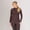 Espresso, variant on Shires Aubrion Winter Long Sleeve Equestrian Riding Base Layer - Multiple Sizes Thistle / XXS