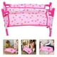 thumbnail image 3 of Cuna de muñeca en miniatura, cuna de muñeca, modelos de cuna de muñeca pequeña, cama de muñeca pequeña, muebles de casa de muñecas, accesorios de decoración, 3 of 7