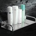 thumbnail image 2 of Estante para inodoro de una sola capa, estante de almacenamiento para baño y cocina montado en la pared directo de fábrica, estante perforado de 25cm, 2 of 3