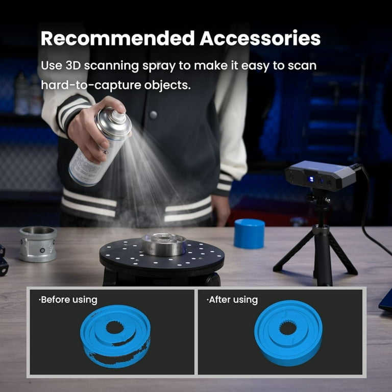 Revopoint MINI 2 3D Scanner 0.02 mm Precision Full Color
