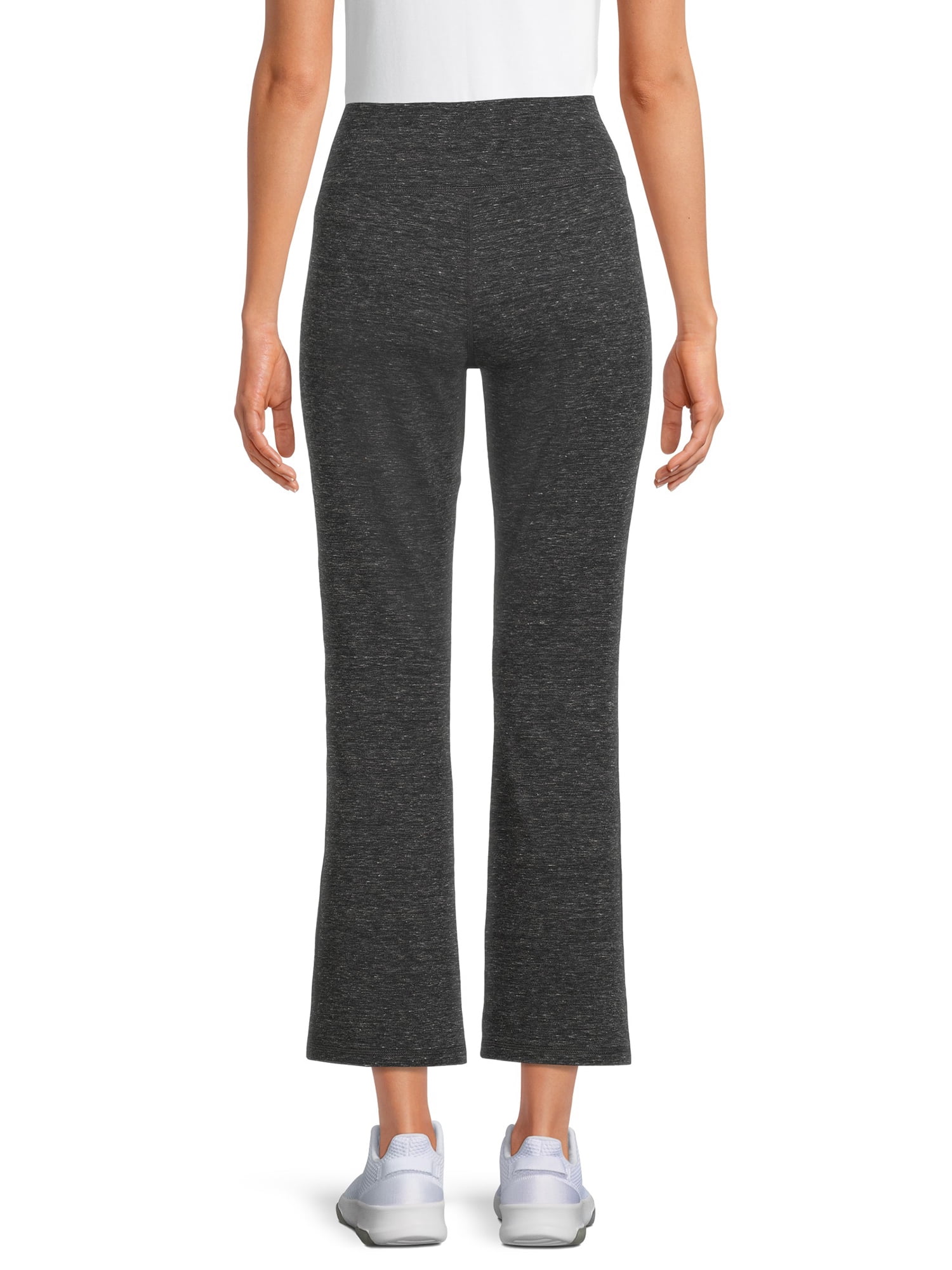 Athletic Works Women s Petite Stretch Cotton Blend Straight Leg Pants