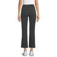 Athletic Works Women’s Petite Stretch Cotton Blend Straight Leg Pants