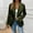 *Army Green, variant on ClodeEU Women's Notched Lapel Velvet Blazer Suit Jacket,Long Sleeve Button Work Office Blazer Jacket Army Green,Womens Plus S