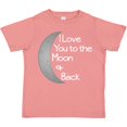 thumbnail image 3 of Inktastic I Love You to the Moon & Back. Boys or Girls Toddler T-Shirt, 3 of 5