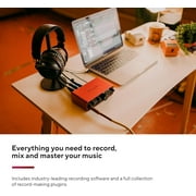 Focusrite Scarlett Solo 4th Gen USB Audio Interface, for the Guitarist, Vocalist, or Producer — High-Fidelity, Studio Quality Recording