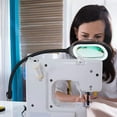 thumbnail image 4 of Brightech Lightview Pro 3 In 1 Magnifying Adjustable Floor and Desk Lamp, Black, 4 of 6