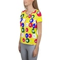thumbnail image 3 of Yellow Bingo unisex Athletic T-shirt  (XS), 3 of 4