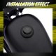 thumbnail image 5 of Tapa del tanque de combustible negra para Harley Davidson 1982-2018 Tapa del tanque de combustible 8, 5 of 5