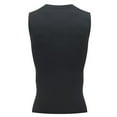 thumbnail image 3 of Mens Compression Shirts Body Shaper Slimming Tank Top Undershirts Shaper High Elastic Breathable Quick Dry Shapewear Size 3XL Black, 3 of 4