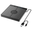 thumbnail image 1 of External Blue Ray Optical Drive Portable Bluray Player CD Burner Reader Compatible with PC Laptop, 1 of 5