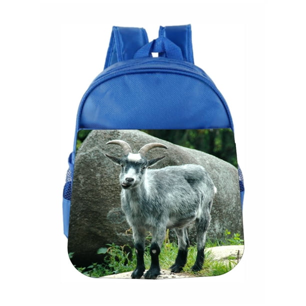 Accessory Avenue Preschool Backpack Animals Mountain Goat Design Kids
