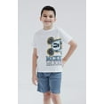 thumbnail image 2 of Disney Mickey Mouse Infant Baby Boys T-Shirt and Mesh Shorts Outfit Set Infant to Little Kid, 2 of 5