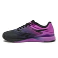 thumbnail image 3 of Zapatillas deportivas Reebok Nano X5 para mujer, color negro y morado 6.5, 3 of 6