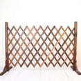thumbnail image 2 of tredstone Expandable Wood Fence Foldable Garden Screen Panel for Yard Courtyard Home, 2 of 9