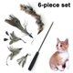 thumbnail image 1 of Pet Fit For Life Gusano Juguete y Entrenador de Gatitos - Juguetes para Gatos Varita Interactiva para Gatos Ormromra 220445-3, 1 of 8