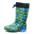thumbnail image 4 of Botas Hule Para Niño Bubble Gummers Sugar I Luces Marino lila 20, 4 of 7