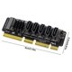 thumbnail image 2 of Tarjeta M.2 NVME a 5 puertos Adaptador SATA3.0 6Gbps M.2 NVME SSD a expansión SATA3.0, 2 of 9
