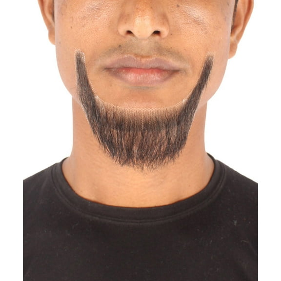 Men's Short Anchor Human Hair Long Beard | Facial Hair Multiple Colors Option | HPO