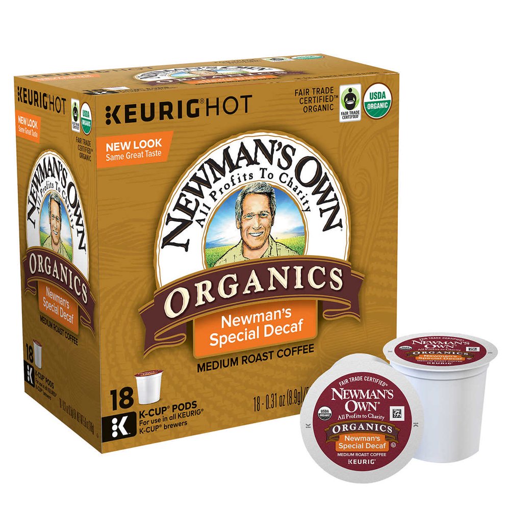 Newman's Own Newman's Own Organics Decaf Special Blend 180 KCup Pods