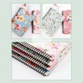 thumbnail image 6 of Clearance notebook for recording under $20,Notebook 4 Pcs Thick Flower Design Hardcover 8mm Ruled 4 Color 80 Sheets 160 Pages Journals For Study And Notes 1PC, 6 of 8