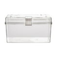 thumbnail image 2 of FITYLE Medication Box Medication Storage Box Lightweight Medication Storage Case Aid Box Medication Storage Organizer for Family Tall Small Size, 2 of 9