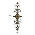 thumbnail image 4 of Benzara 42752 Metal Scroll Decor For Everlasting Decoration, 4 of 5