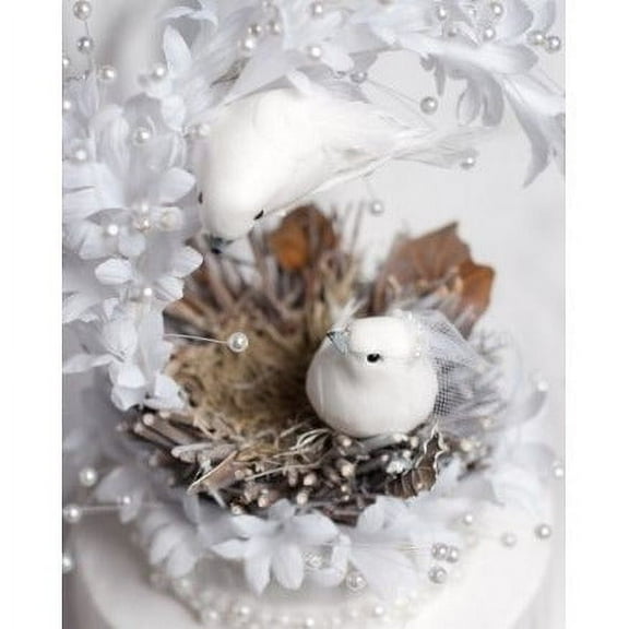Heavenly Love Nest Cake Topper