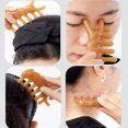 thumbnail image 2 of Masajeador facial con rodillo de resina Gua Sha, raspador de gouache, LBHL13, 2 of 6