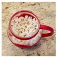 Wang Lin Jun (2 Pack) Popcorn Maker Glass Microwave Popcorn Popper With