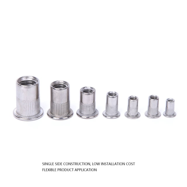 Tuerca De Acero Inoxidable, Tuerca De Remache Duradera De Alta Confiabilidad, Industrias De Maquinaria De Electrodomésticos De Acero Inoxidable Para Perforación