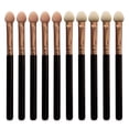 thumbnail image 1 of Set de brochas de maquillaje UorPoto de 10 piezas con aplicador de esponja para sombras de ojos, 1 of 7