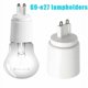 thumbnail image 1 of Base de casquillo G9 a E27, adaptador de bombilla halógena CFL, soporte convertidor, 1 of 5