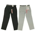 thumbnail image 2 of Denali Men's Flex Waist Convertible Zip-Off Stretch Travel Pant Short, Belted (Cement, 38/32), 2 of 3