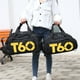 thumbnail image 5 of Bolsa de gimnasio, mochila de viaje multifuncional de nailon impermeable para fútbol, natación, taekwondo, 5 of 9