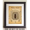 thumbnail image 2 of Heinz Field Football Seating Chart Art Print - 11x14 Unframed Art Print - Great Sports Bar Decor and Gift for Football Fans, 2 of 9