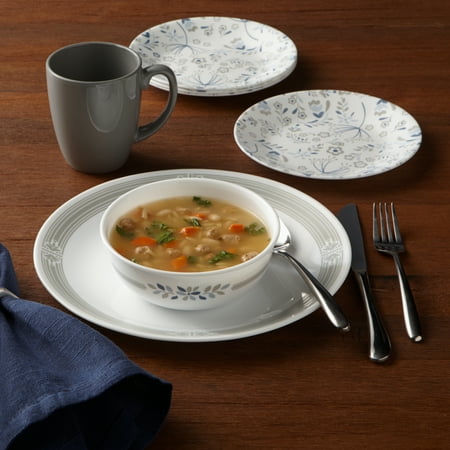 Corelle Signature Praire Gray Set 16pc Dinnerware (Best Dinnerware Sets For Everyday Use)