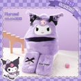 thumbnail image 1 of Guantes de bufanda de tres piezas, lindos y cálidos, a prueba de frío, de Sanrio, con forma de corazón para niña, de una pieza, con dibujos animados genuinos, 1 of 5