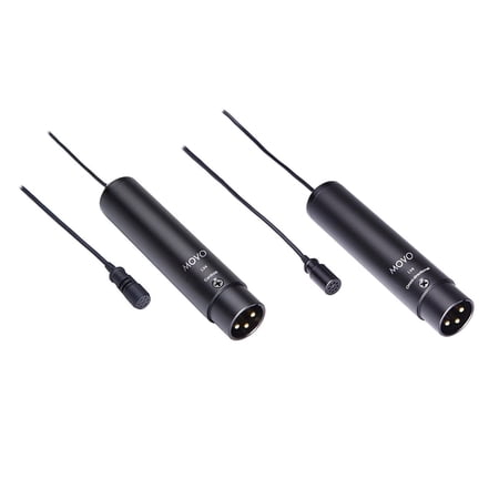 UPC: 0604888901550 | Movo LV4 Xlr Lavalier Cardioid And Omni Set